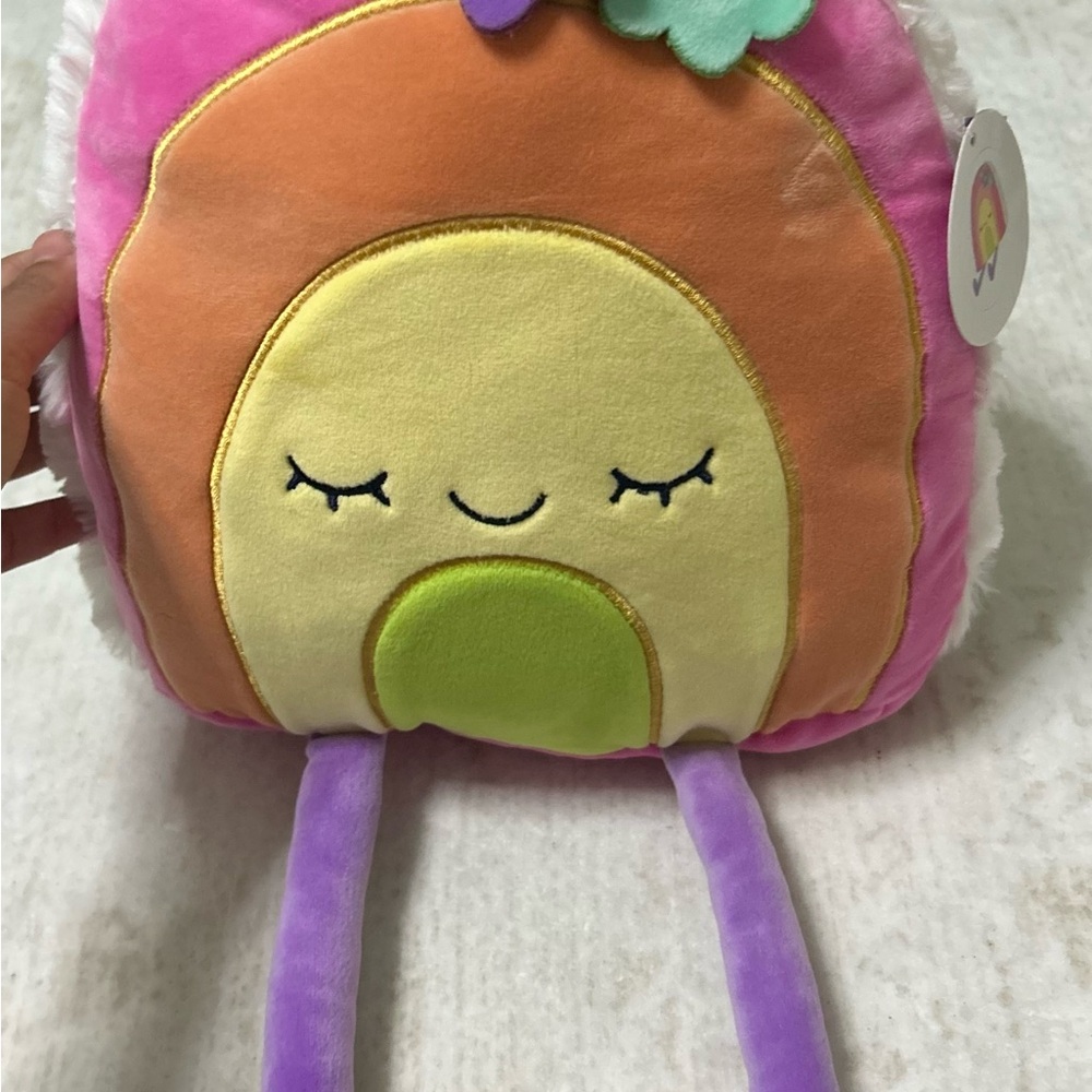 Rainbow Avocado Plush Toy - Multicolor Cute Stuffed Animal